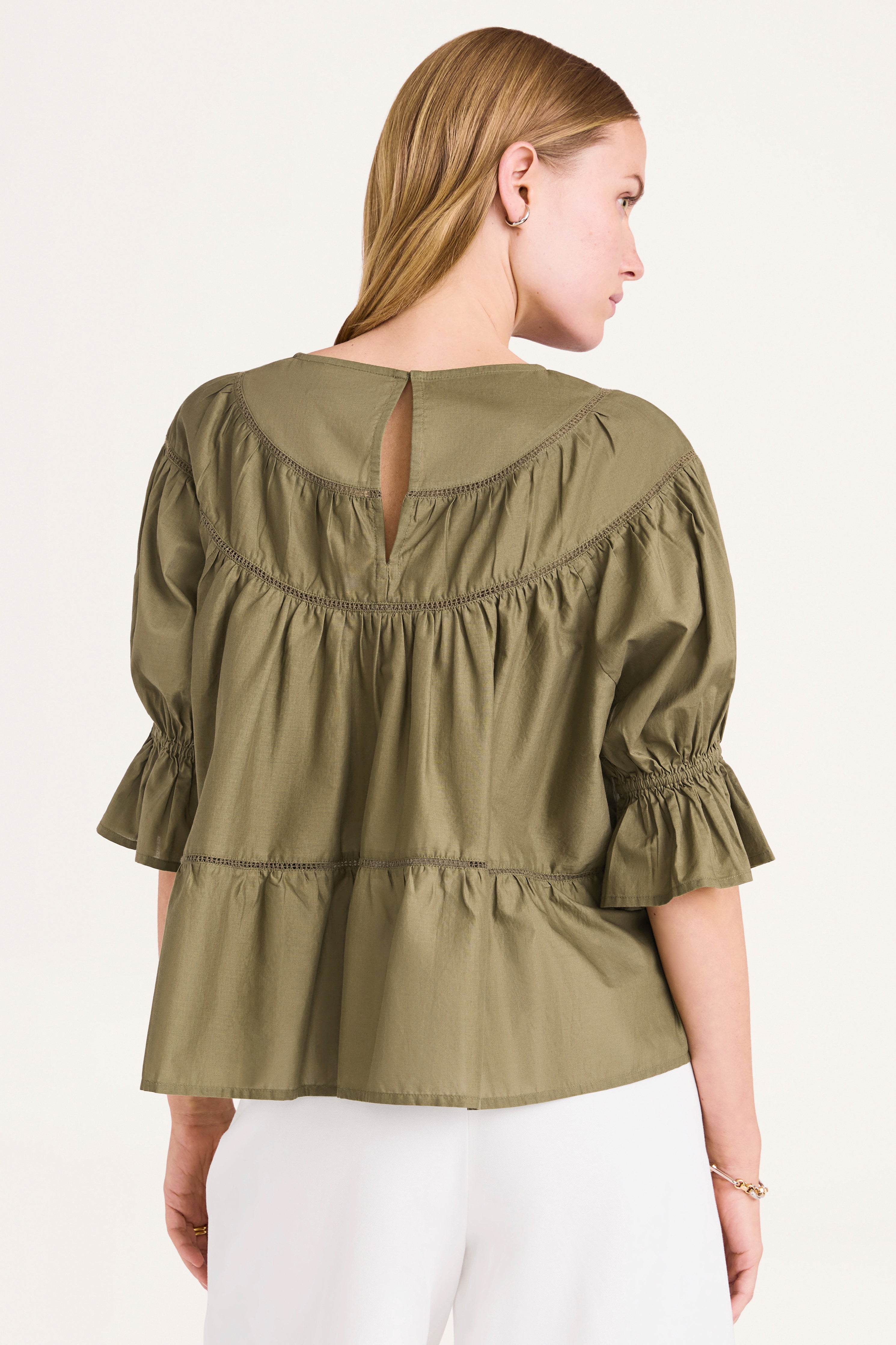 Sol Top in Khaki