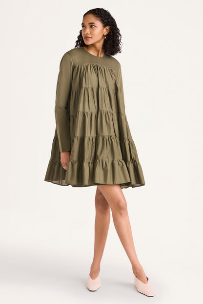 Soliman Dress in khaki