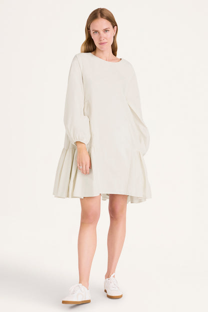 Byward Dress in Chalk