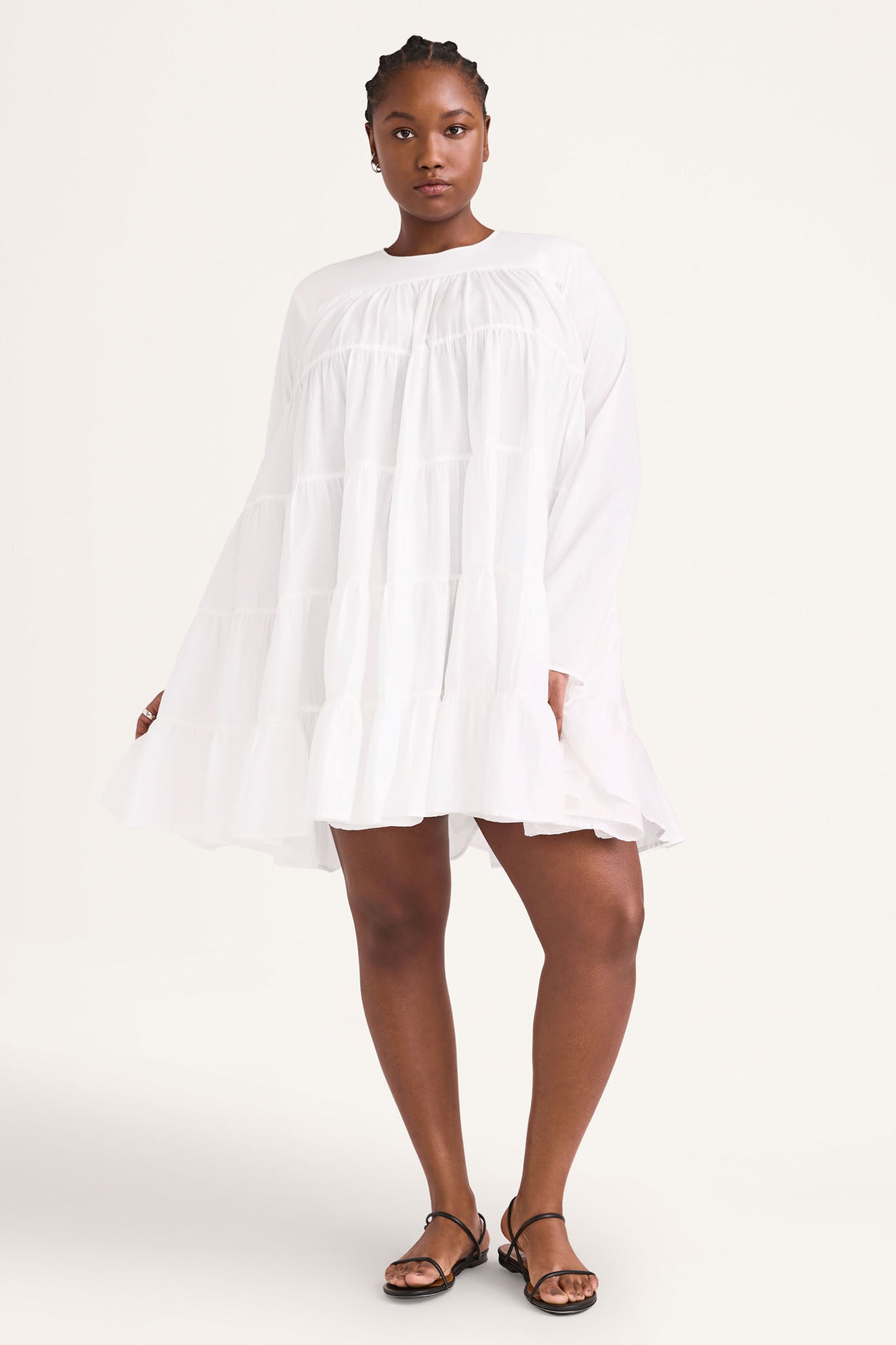 Soliman Dress in White