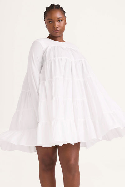 Soliman Dress in White