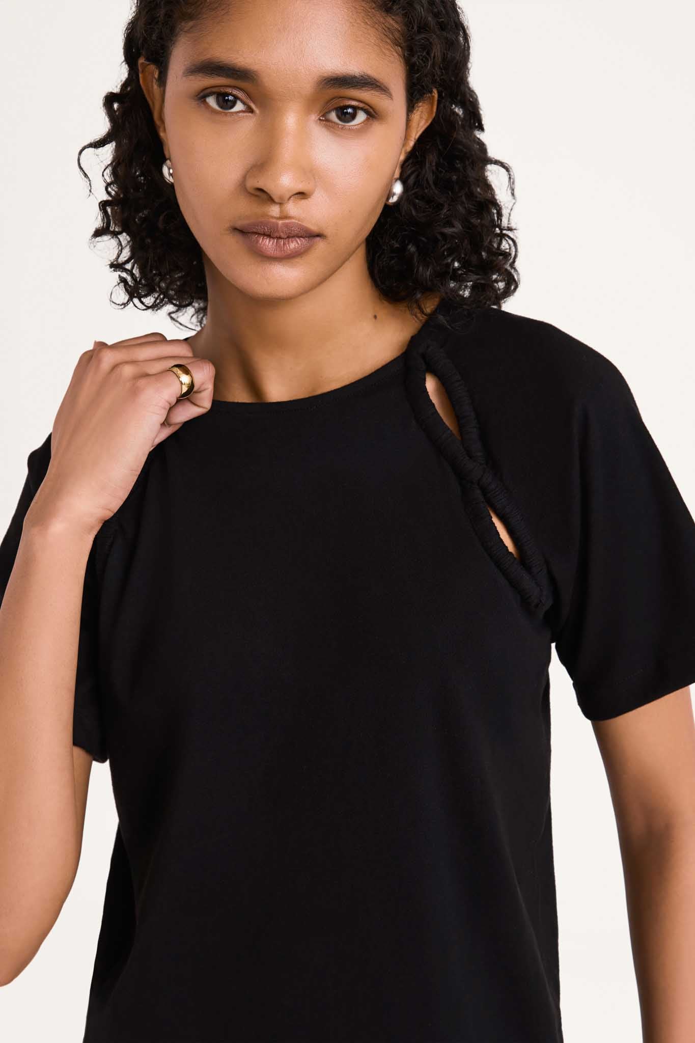 Solace Top in Black