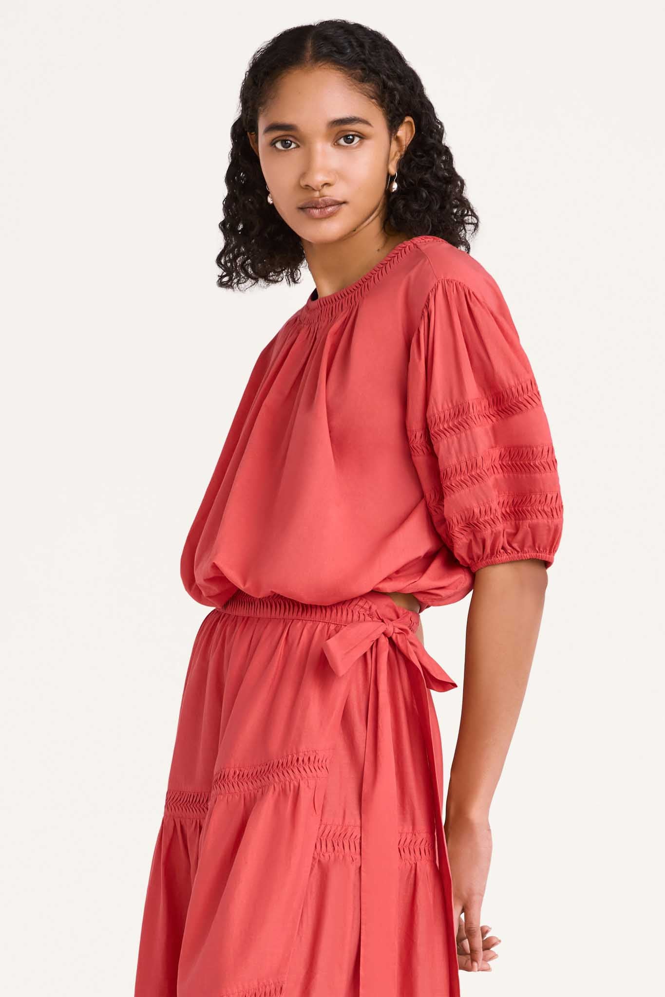 Magere Top in Geranium