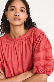 Magere Top in Geranium