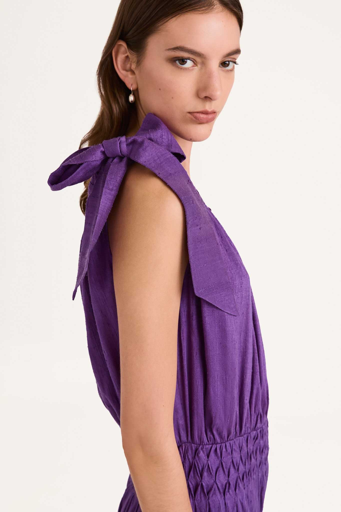 Fleur Dress in Ultraviolet