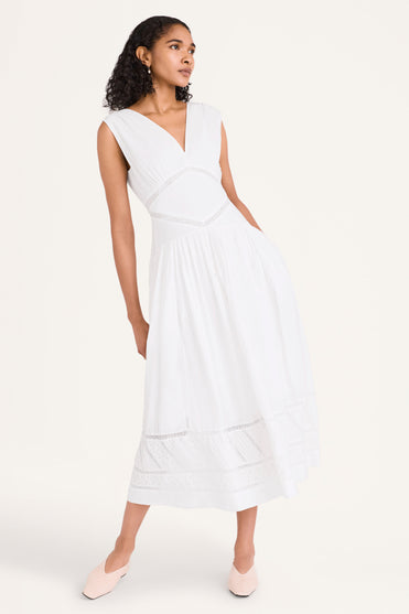 Deauville Dress in White