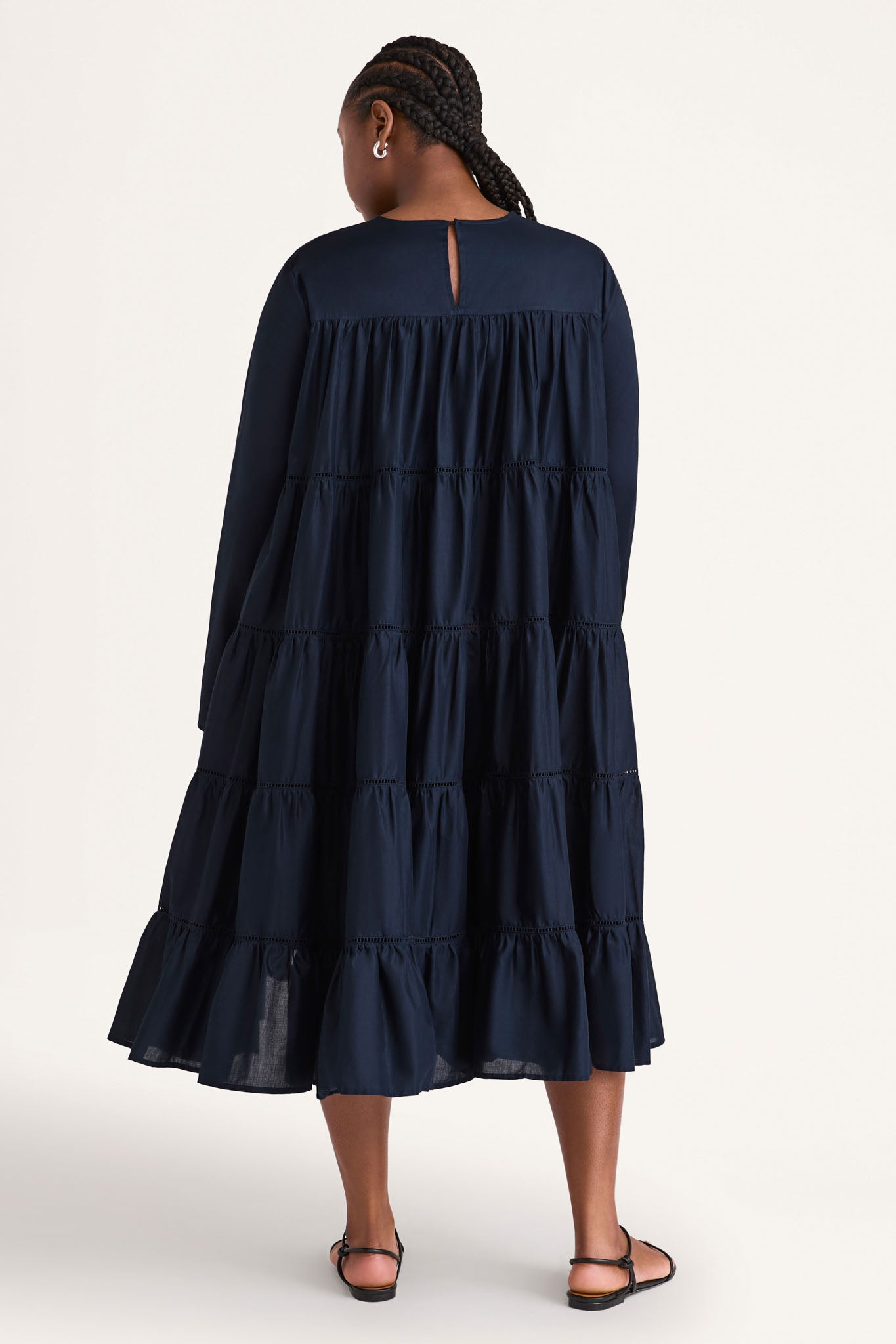 Essaouira Dress in Navy