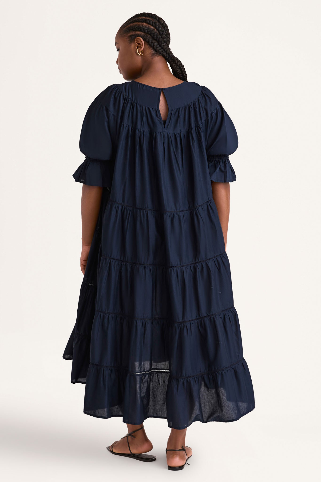 Paradis Dress in Navy