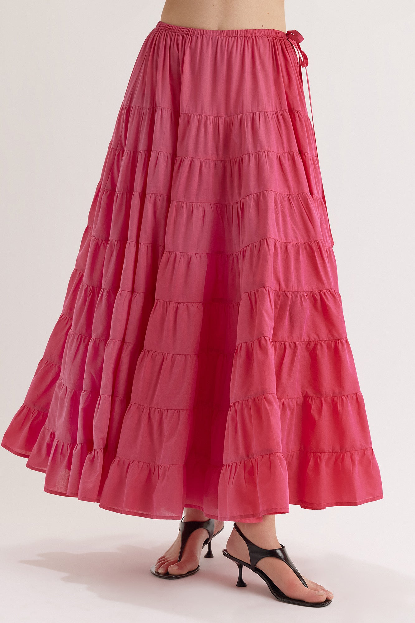 Chandni Skirt in Bougainvillea