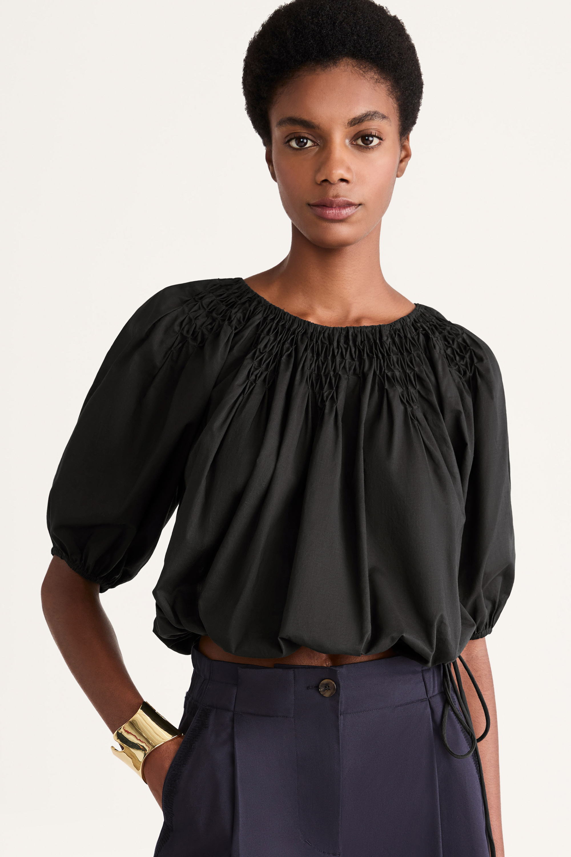 Lotus Top in Black