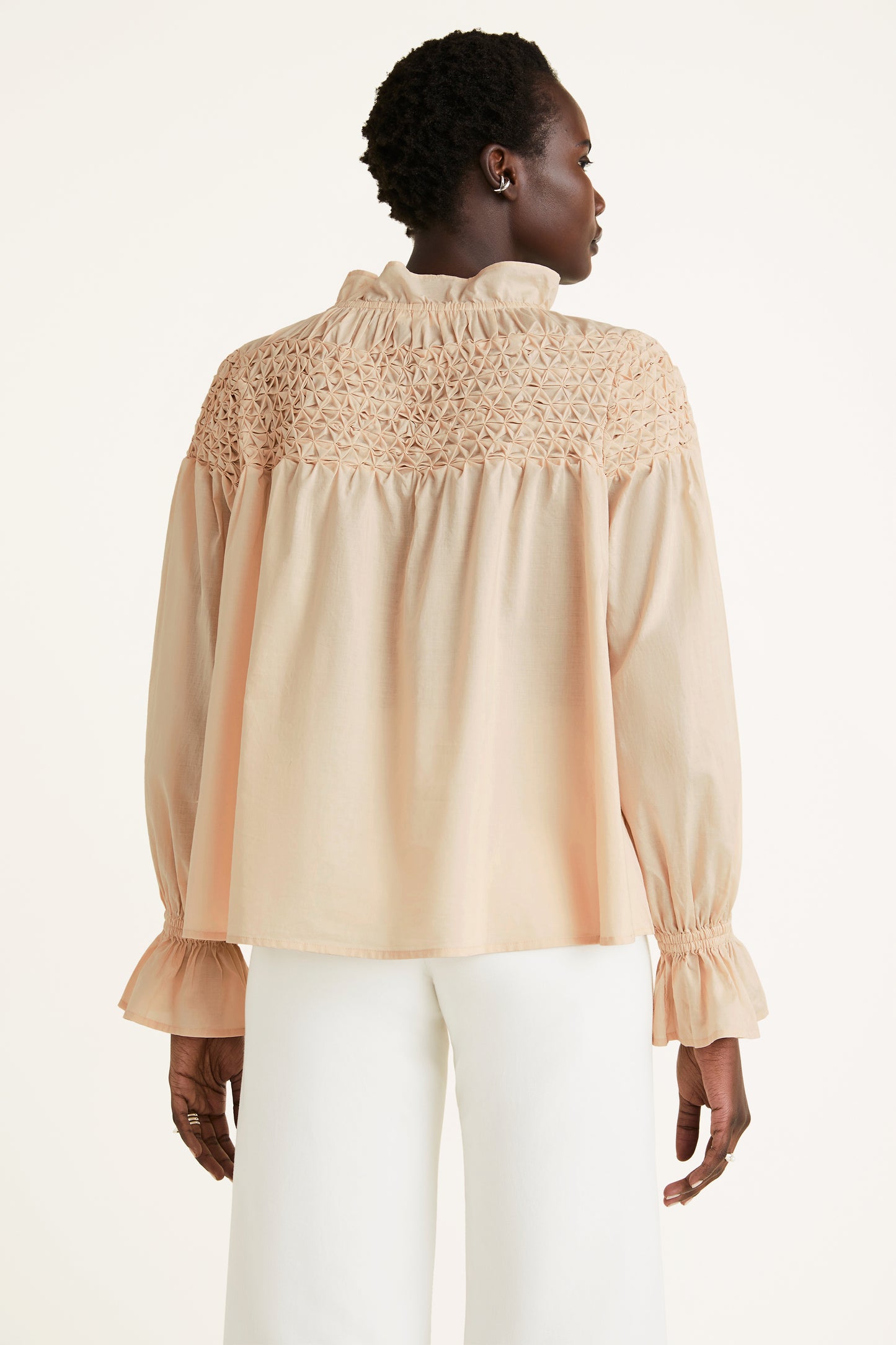 Majorelle Top in Lt. Beige