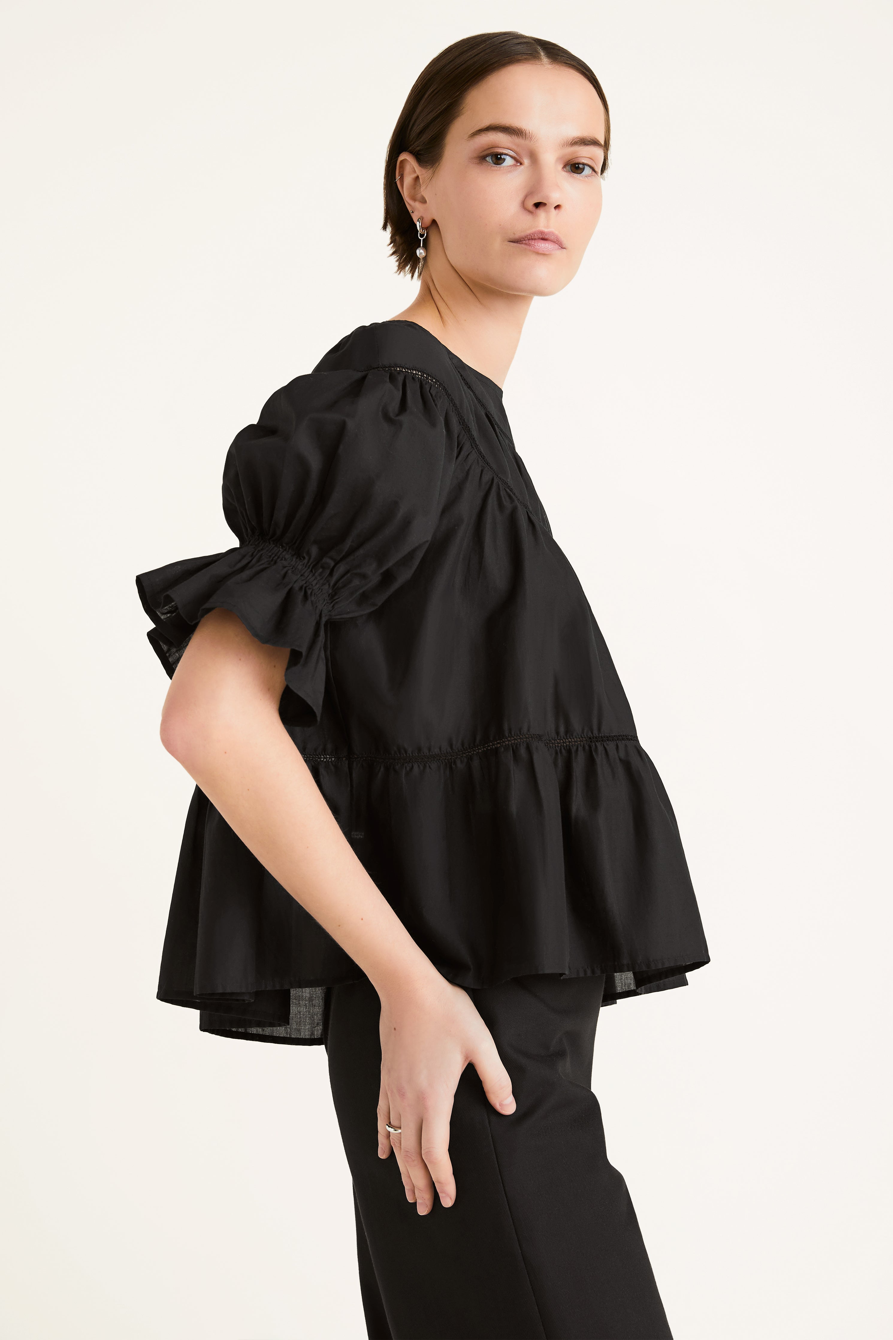 Merlette Sol Top in Black