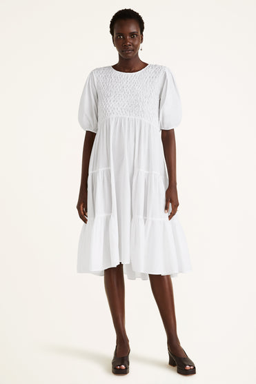Vallarta Dress in White