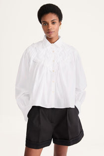 Duinen Emb Short in Black
