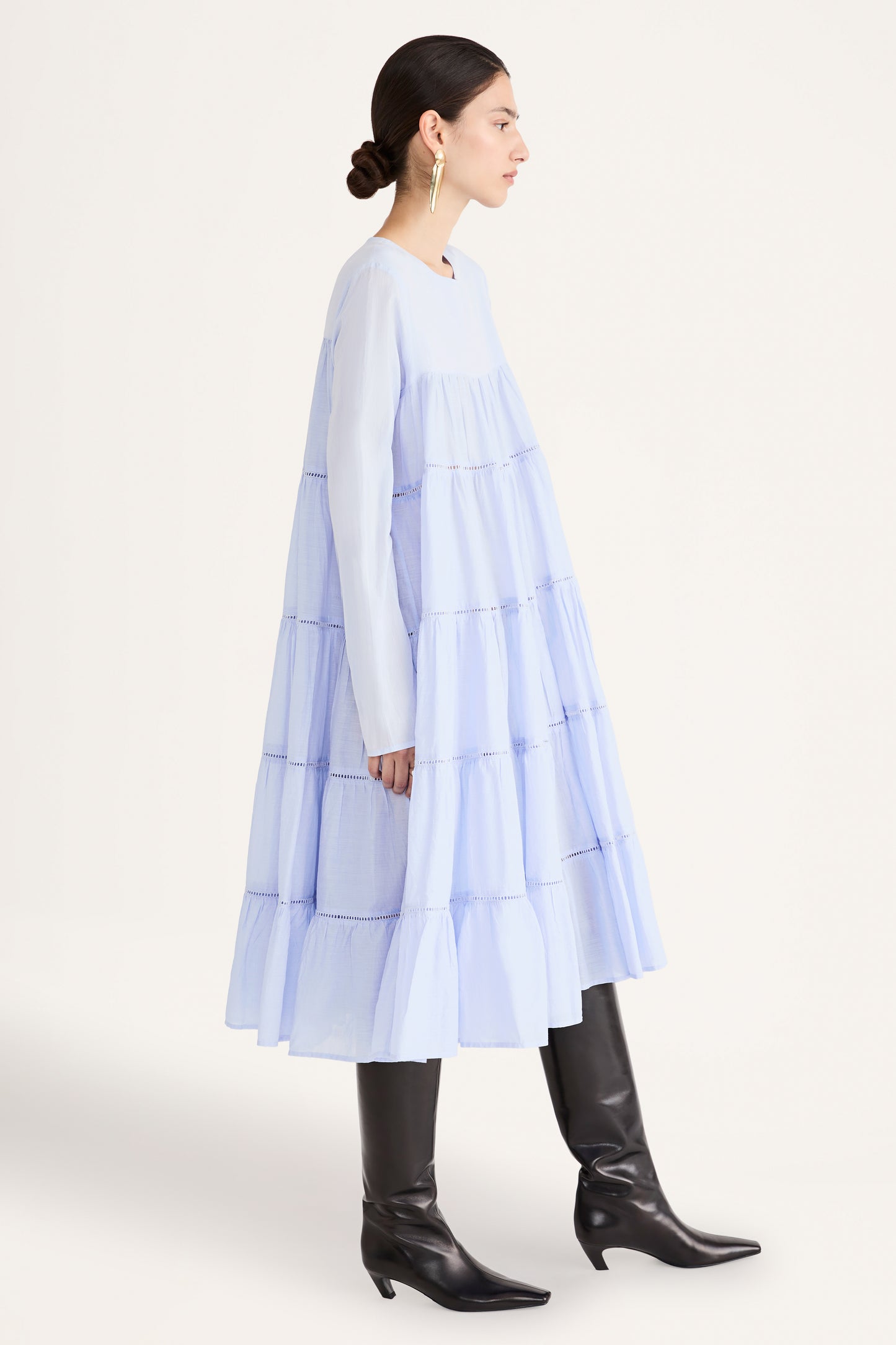 Essaouira Dress in Chambray