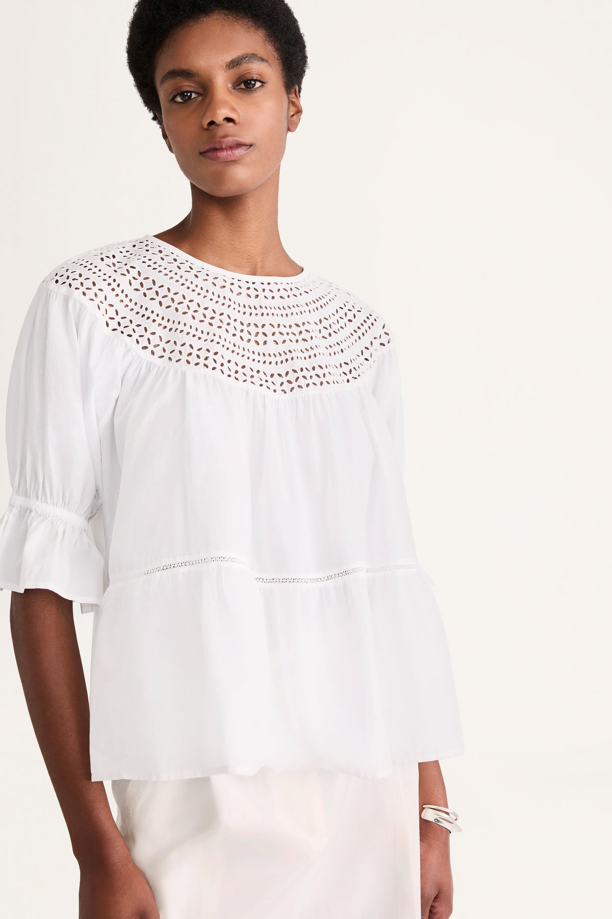 Sol Eyelet Top