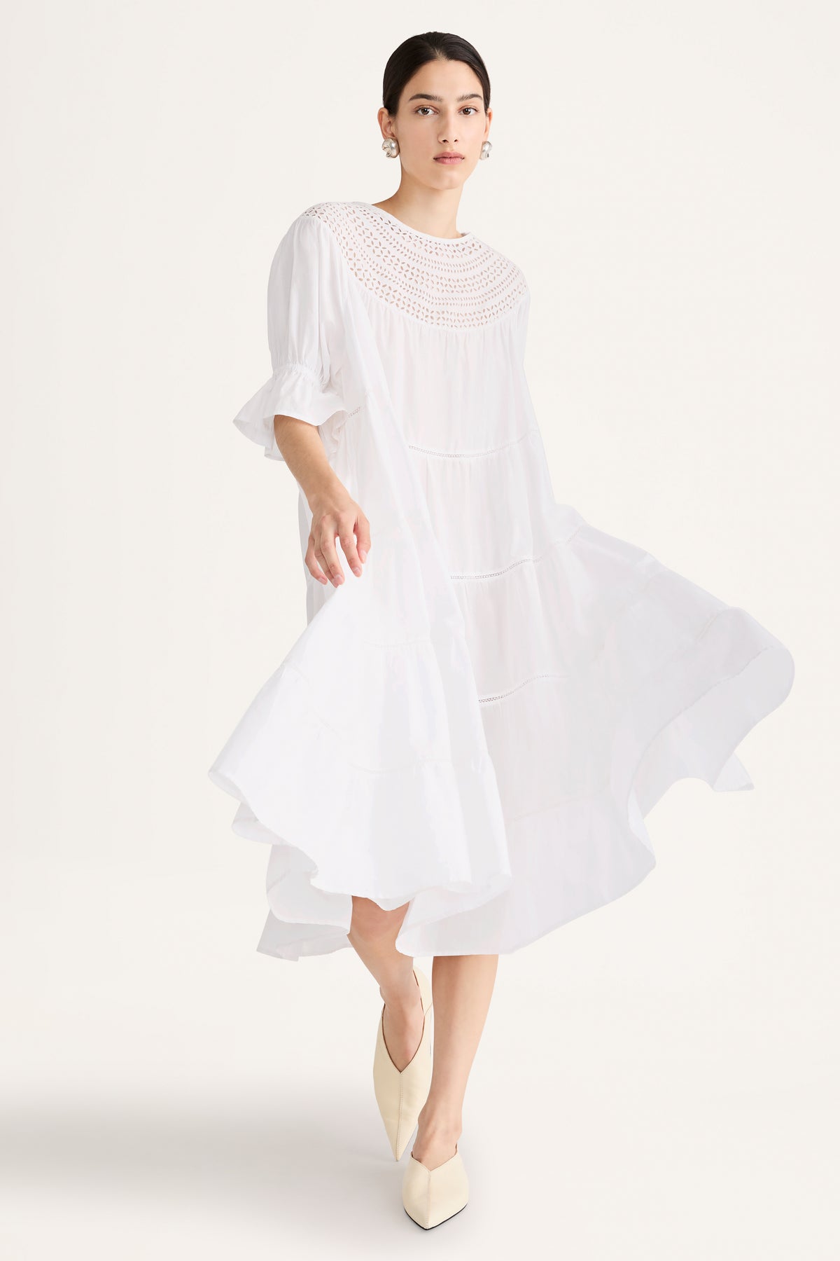 Paradis Eyelet Dress